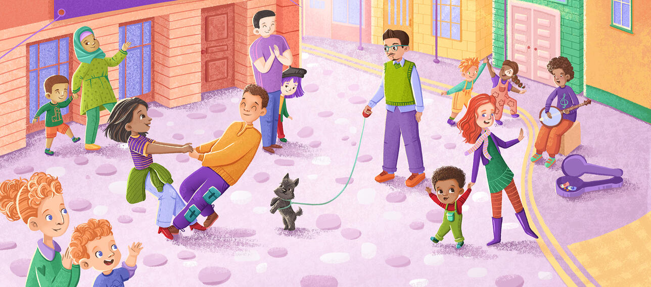 Illustration for Noah's Adventures book series