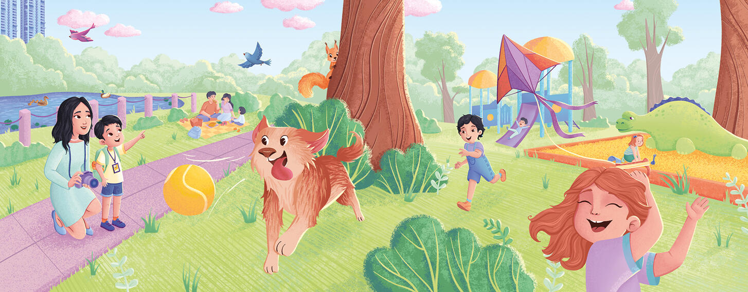 Illustration for My First Adventure in Taipei book series