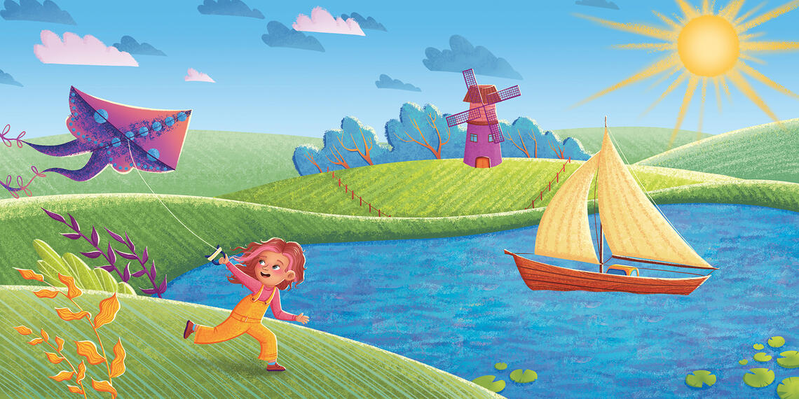 Illustration for I'm the Wind
