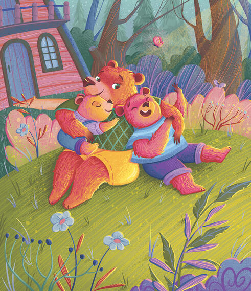 Illustration for Carl the Bear Cub