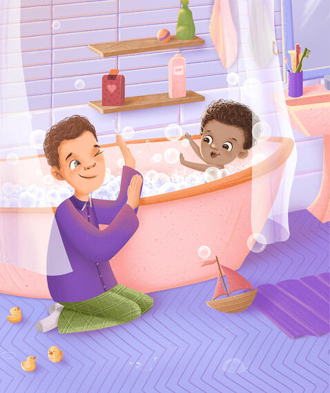 Illustration for Noah's Adventures book series